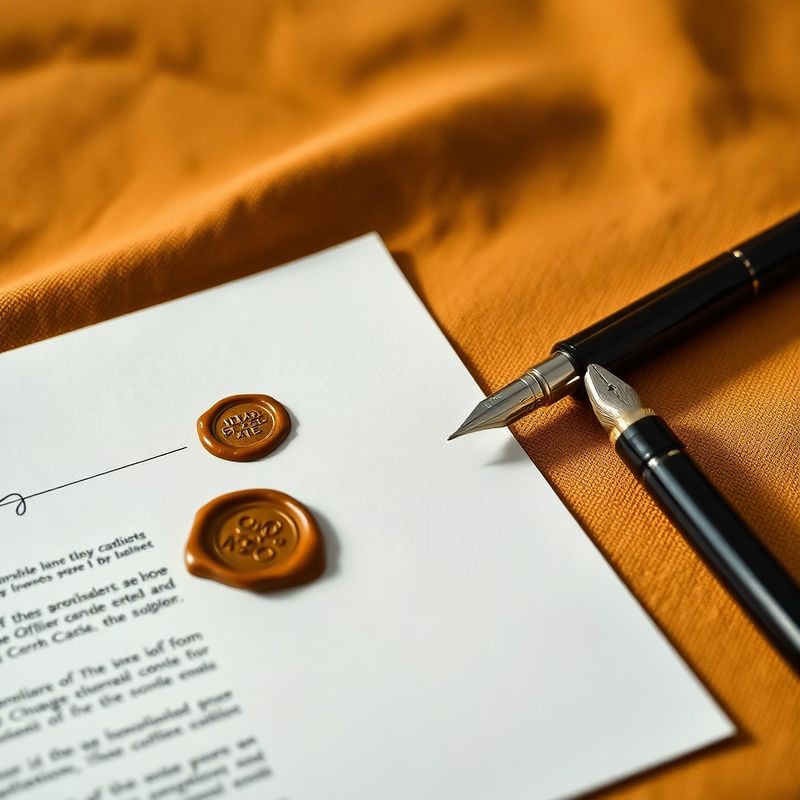 Detaliu cu documente profesionale și certificări